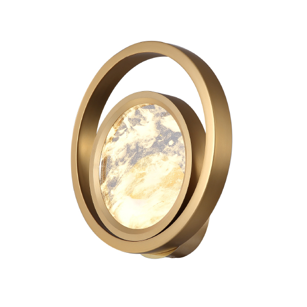 Настенное бра Delight Collection Moon Light MB8700-1A brushed gold