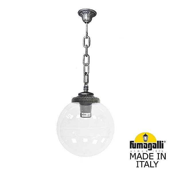 Уличный подвесной светильник Fumagalli Globe 300 G30.120.000.BXF1R