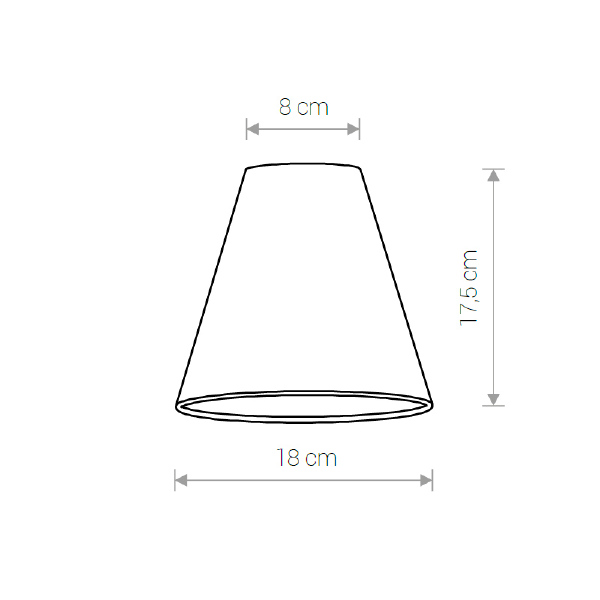 Абажур Nowodvorski Cameleon Cone S 8416