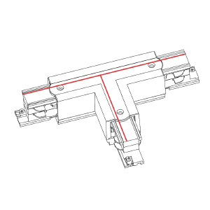 Коннектор T-образный правый Nowodvorski Ctls Power 8704