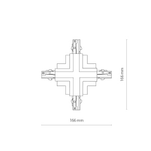 Коннектор X-образный Nowodvorski Ctls Power 8678