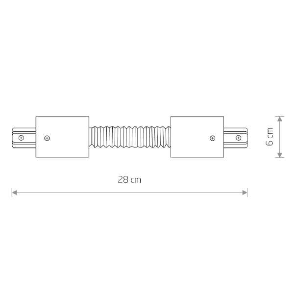 Коннектор гибкий Nowodvorski Profile 8385