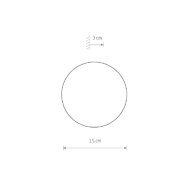 Настенный светильник Nowodvorski Ring Led S 7634