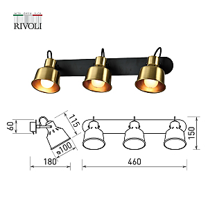 Светильник спот Rivoli Lenore 7060-703