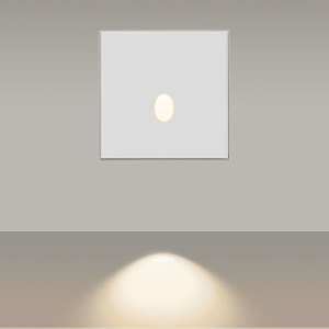 Светодиодный встраиваемый квадратный светильник для стен, лестниц Arlight 025738