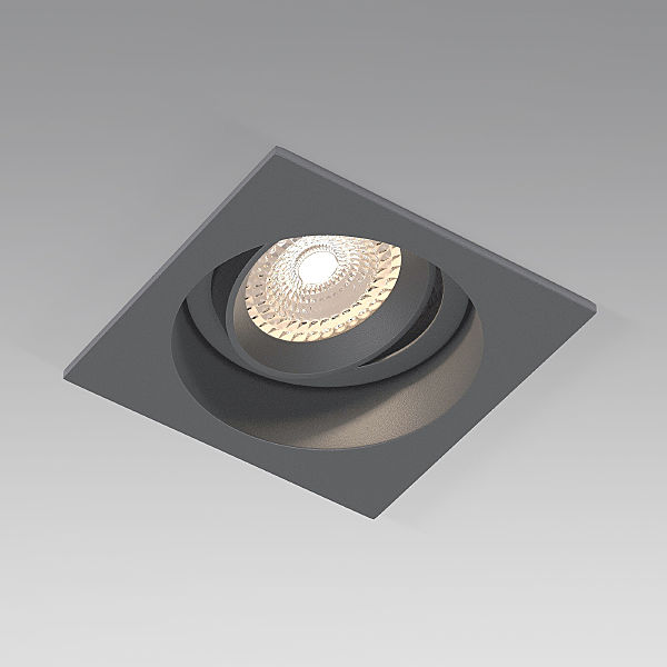 Встраиваемый светильник Elektrostandard Tune 25015/01 GU10 графит
