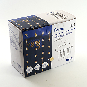 Гирлянда-дождь Feron CL25 48607