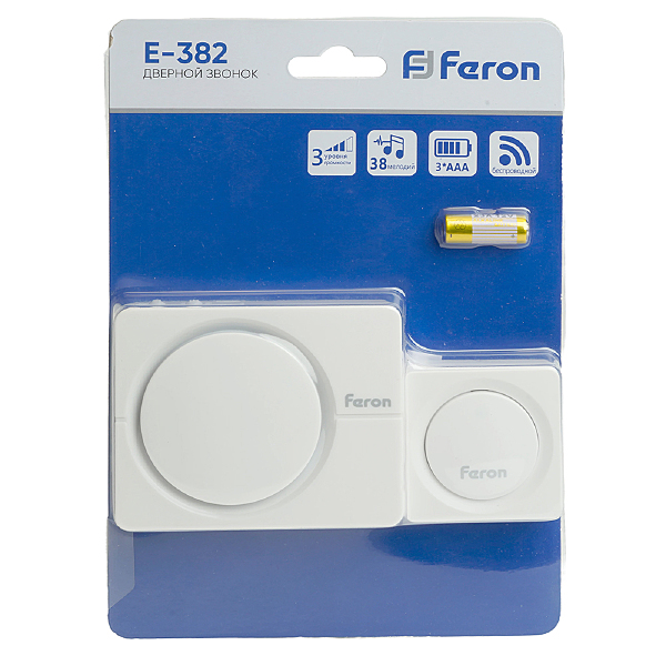 Дверной звонок Feron E-382 48922