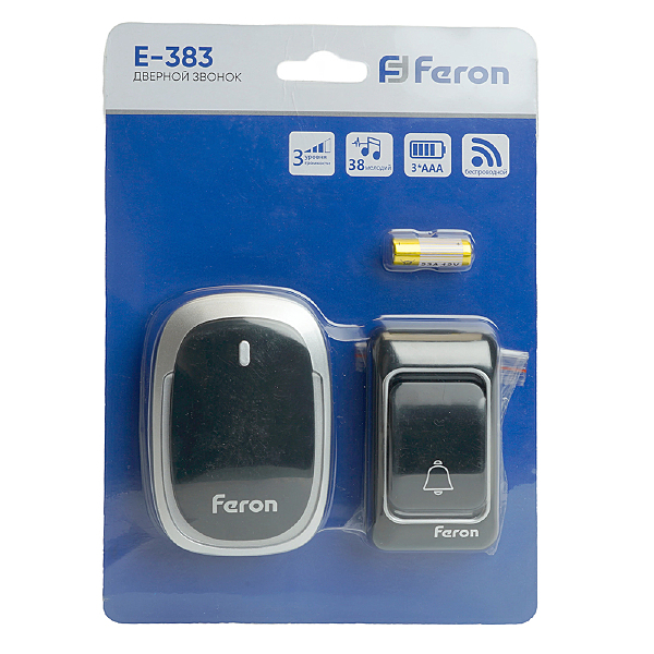 Дверной звонок Feron E-383 48924