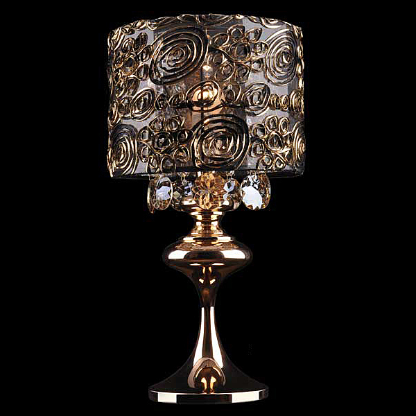 Настольная лампа Eurosvet 3400 3400/1T золото/тонированный хрусталь наст.лампа Strotskis