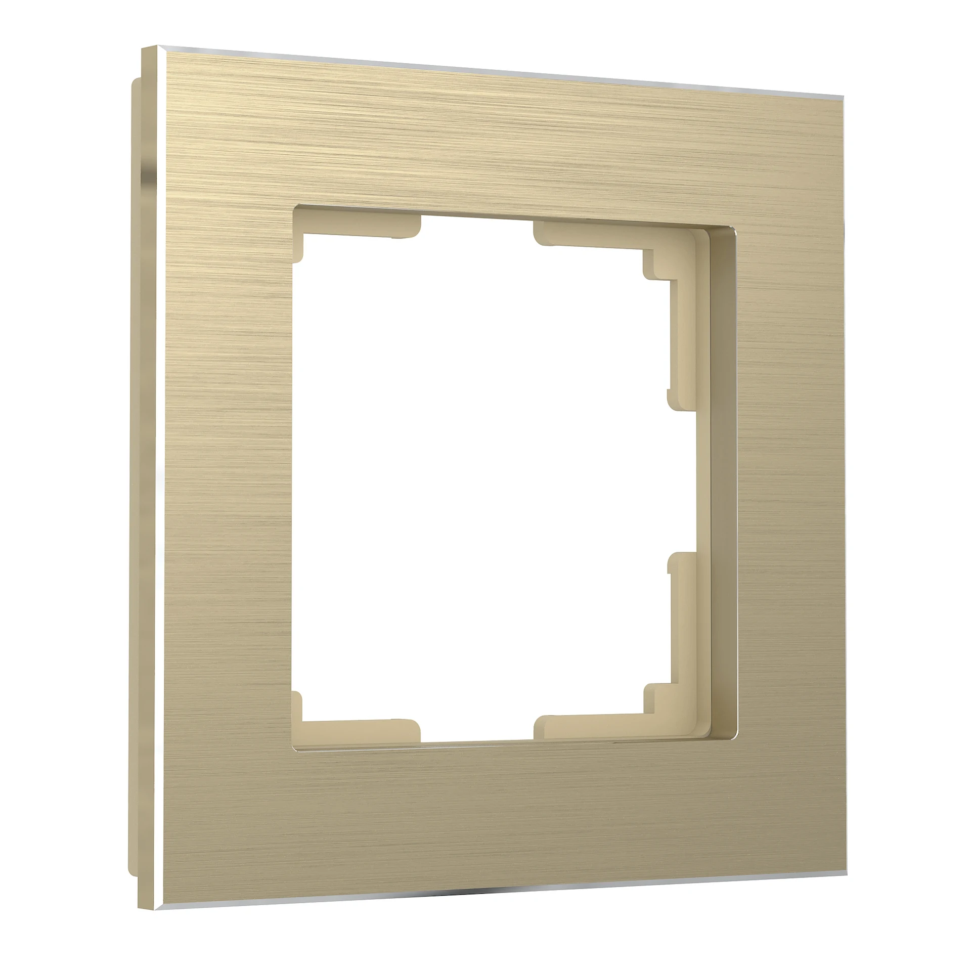 Рамка Werkel W0011711/ Рамка на 1 пост Aluminium (шампань)
