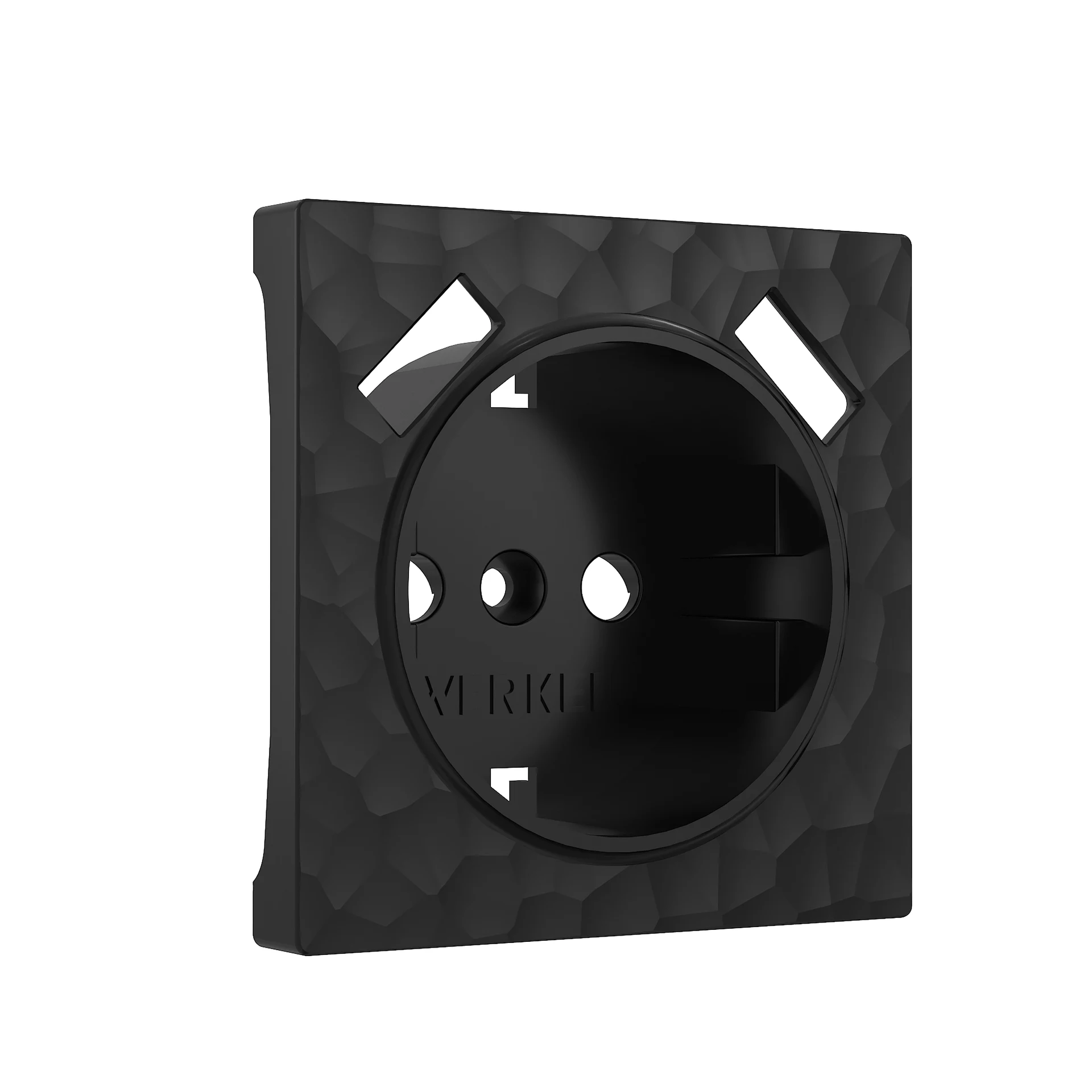 Накладка на механизм Werkel W1279508/ Накладка для розетки USB (hammer черный)