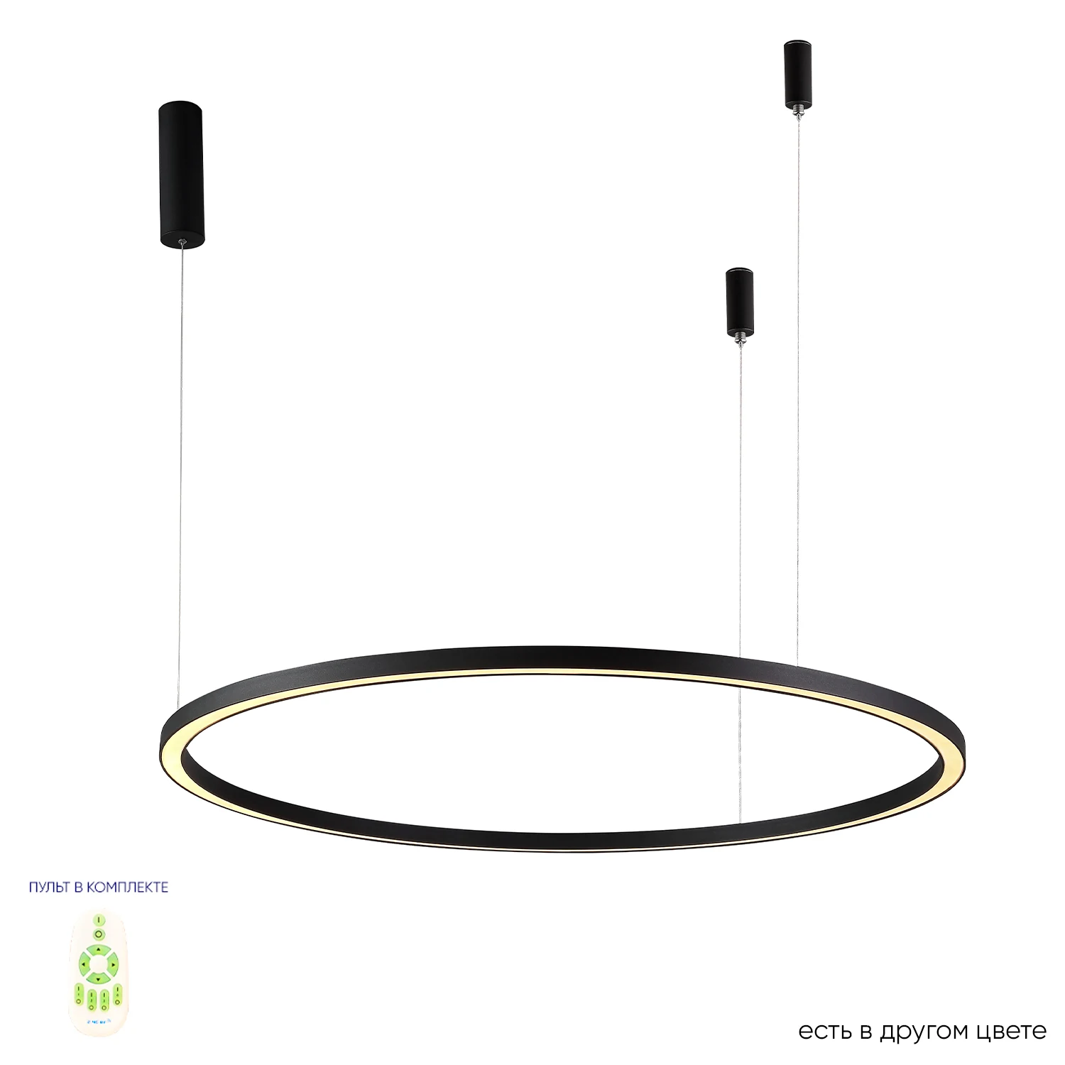 Подвесная люстра Crystal Lux FORTUNA FORTUNA SP88W LED D1000 BLACK
