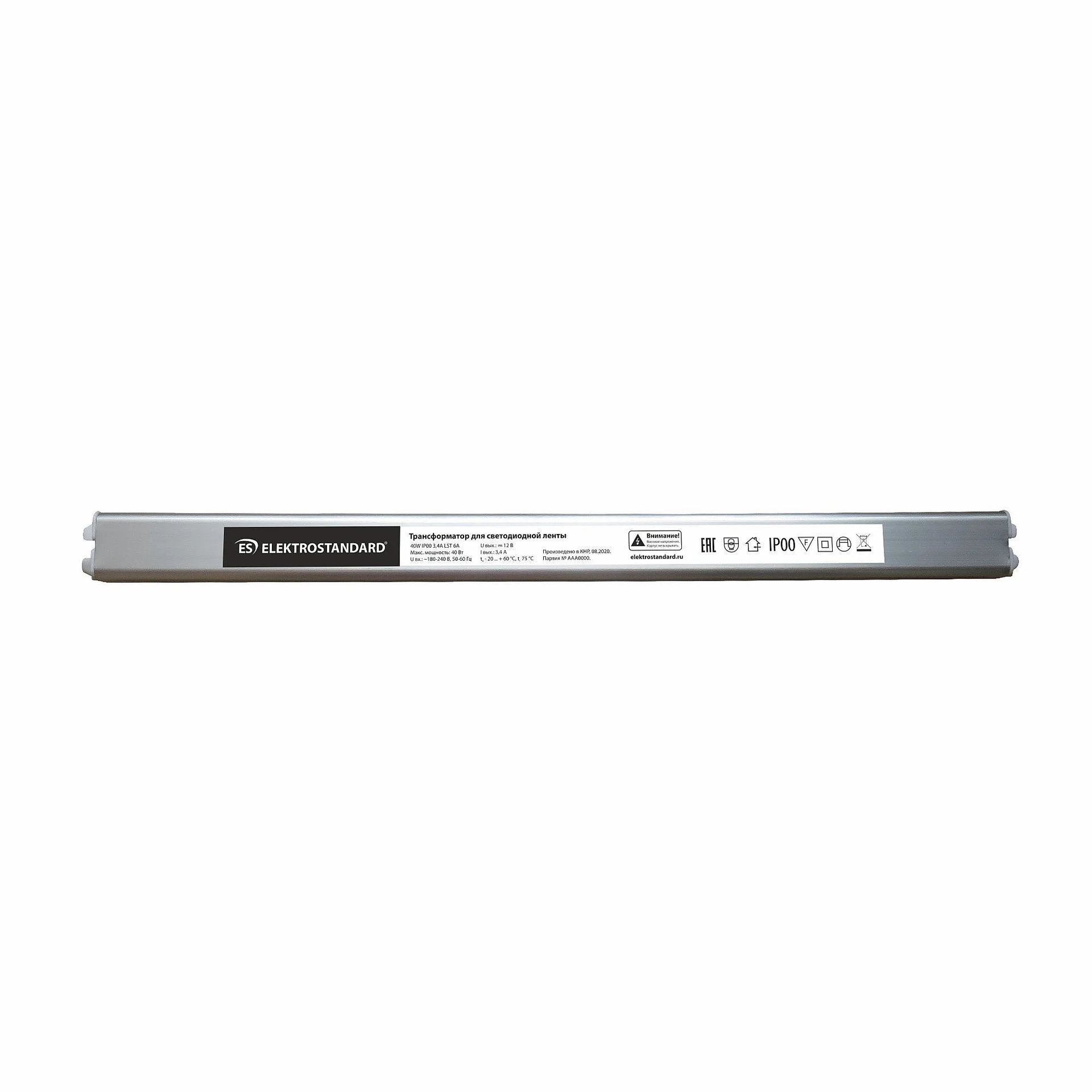 Драйвер для LED ленты Elektrostandard LST Блок питания Узкий 40W IP00 3,4A LST 6A