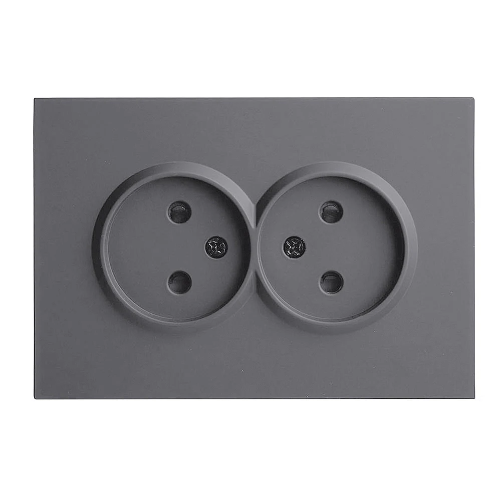 Розетка 2-местная с защитной шторкой Stekker Эмили 49955