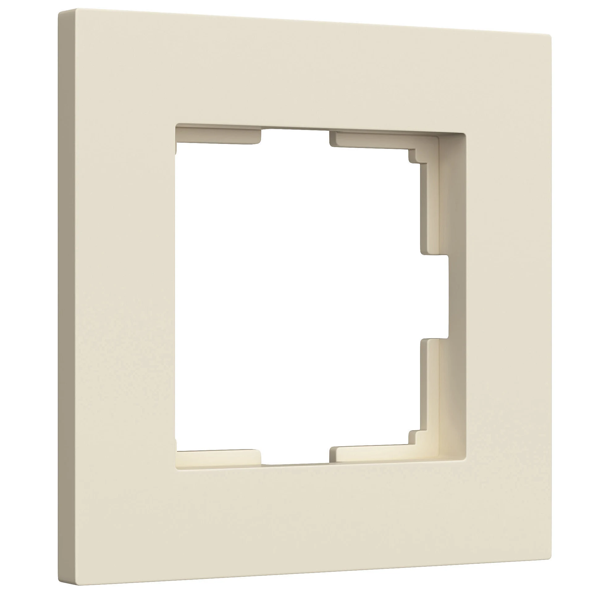 Рамка Werkel Slab айвори софт W0012962/ Рамка на 1 пост Slab (айвори софт)