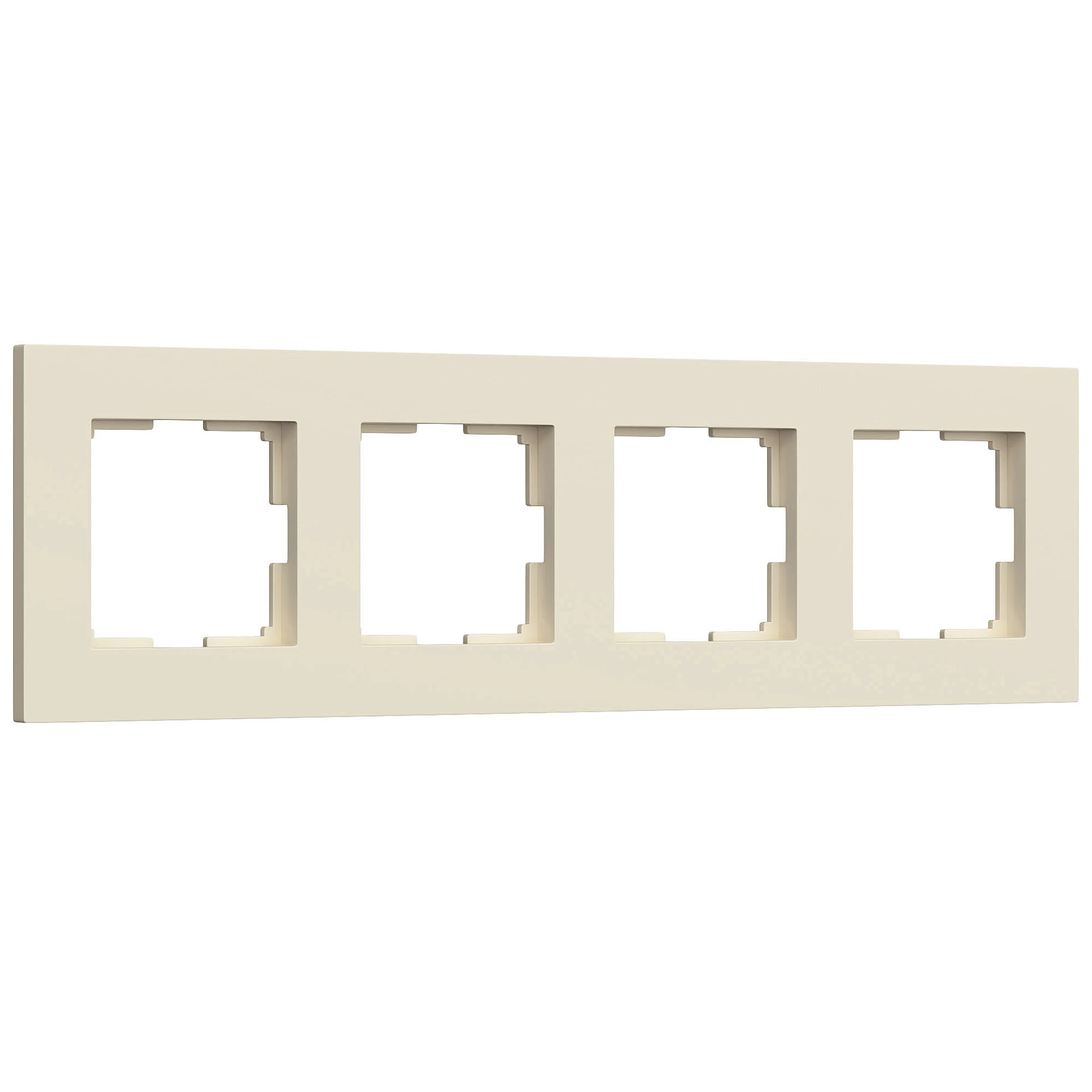 Рамка Werkel Slab айвори софт W0042962/ Рамка на 4 поста Slab (айвори софт)