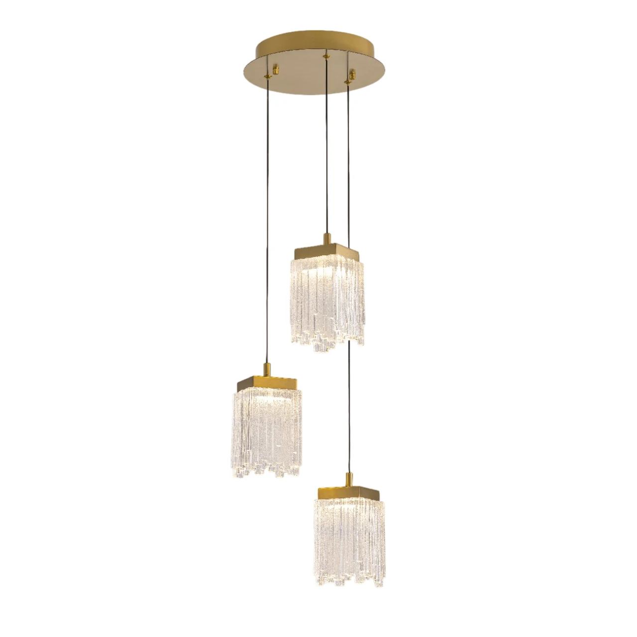 Светильник подвесной Delight Collection MD25020403 MD25020403-3A2 satin gold
