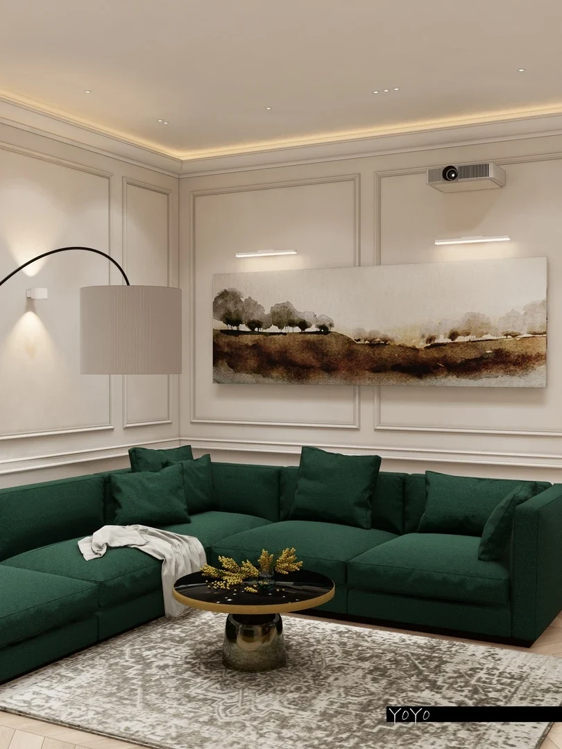 Спальня в проекте «Малоохтинский»