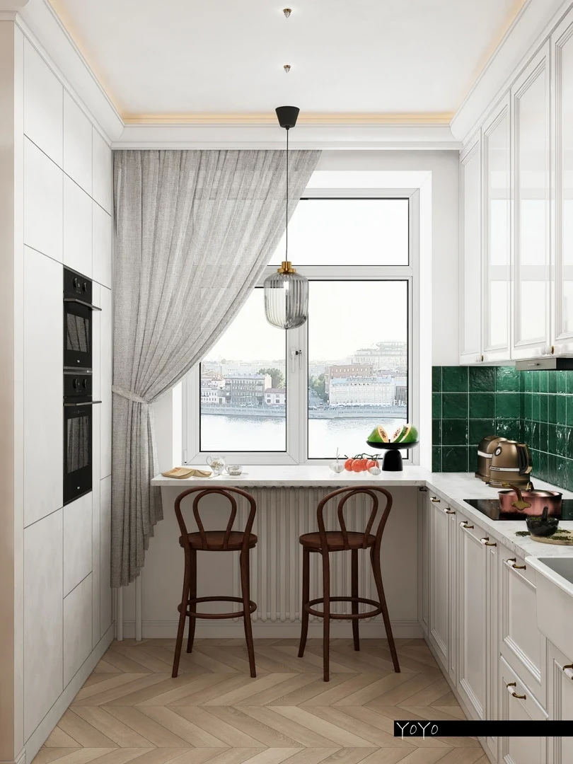 Спальня в проекте «Малоохтинский»