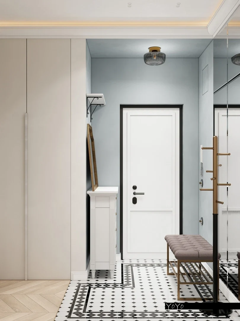 Спальня в проекте «Малоохтинский»