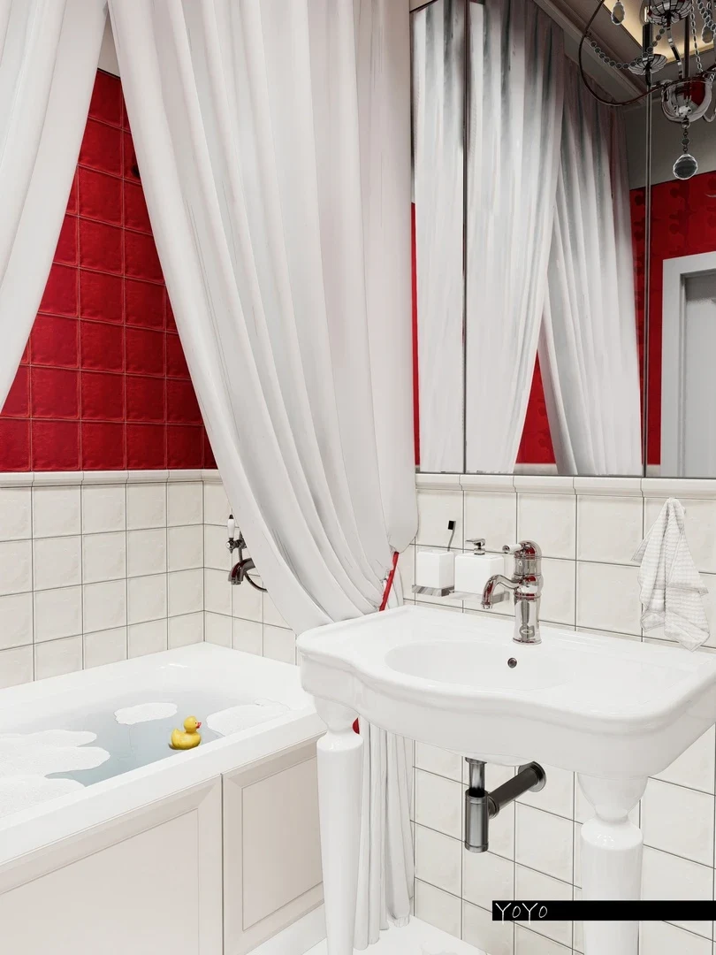 Спальня в проекте «Малоохтинский»