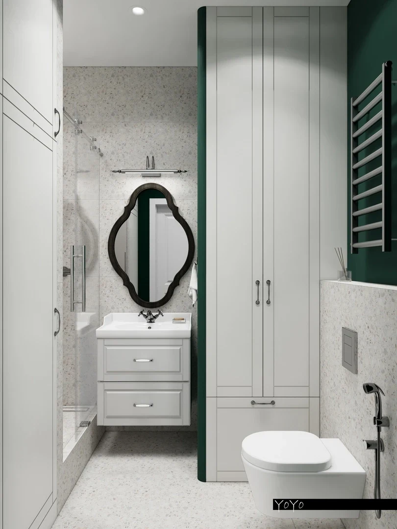 Спальня в проекте «Малоохтинский»