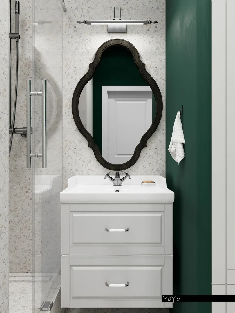 Спальня в проекте «Малоохтинский»