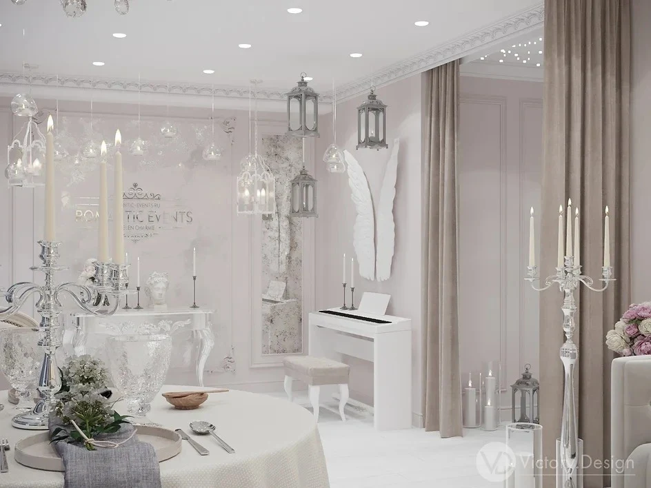 Студия для event агентства "Romantic Events"