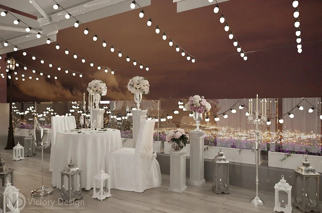 Студия для event агентства "Romantic Events"