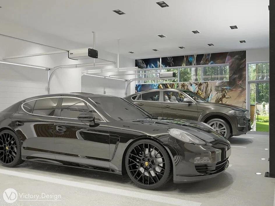 Гараж с зоной отдыха в СНТ "Медное Озеро" на 150 кв.м