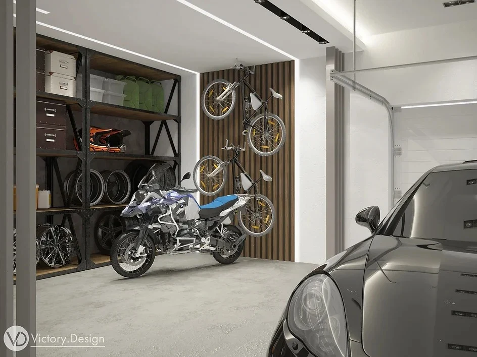 Гараж с зоной отдыха в СНТ "Медное Озеро" на 150 кв.м