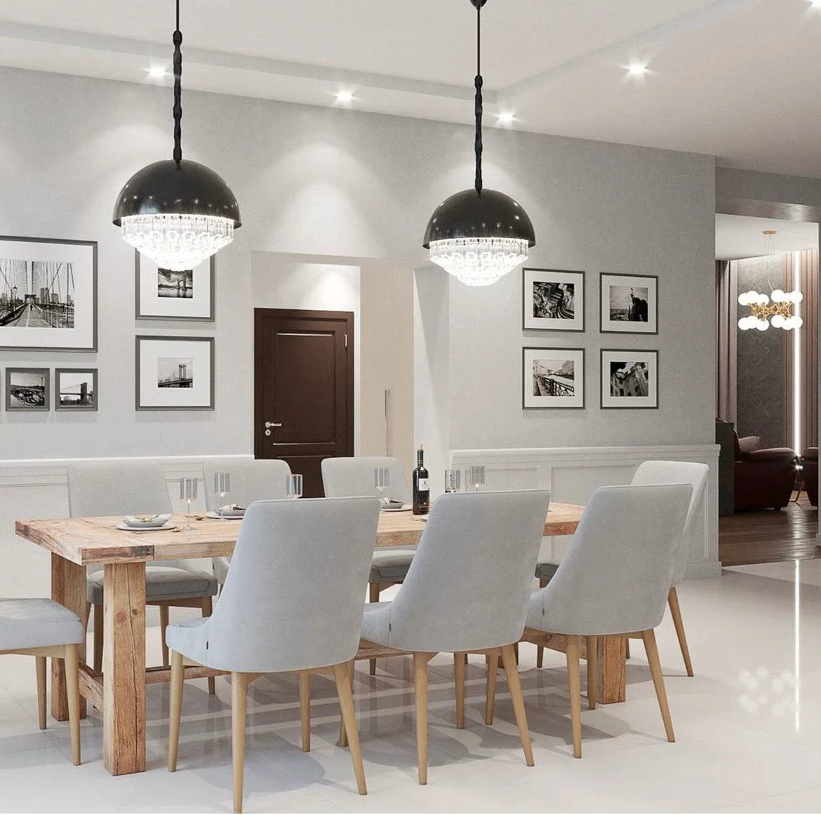 Дизайн-проекты кухни-гостиной