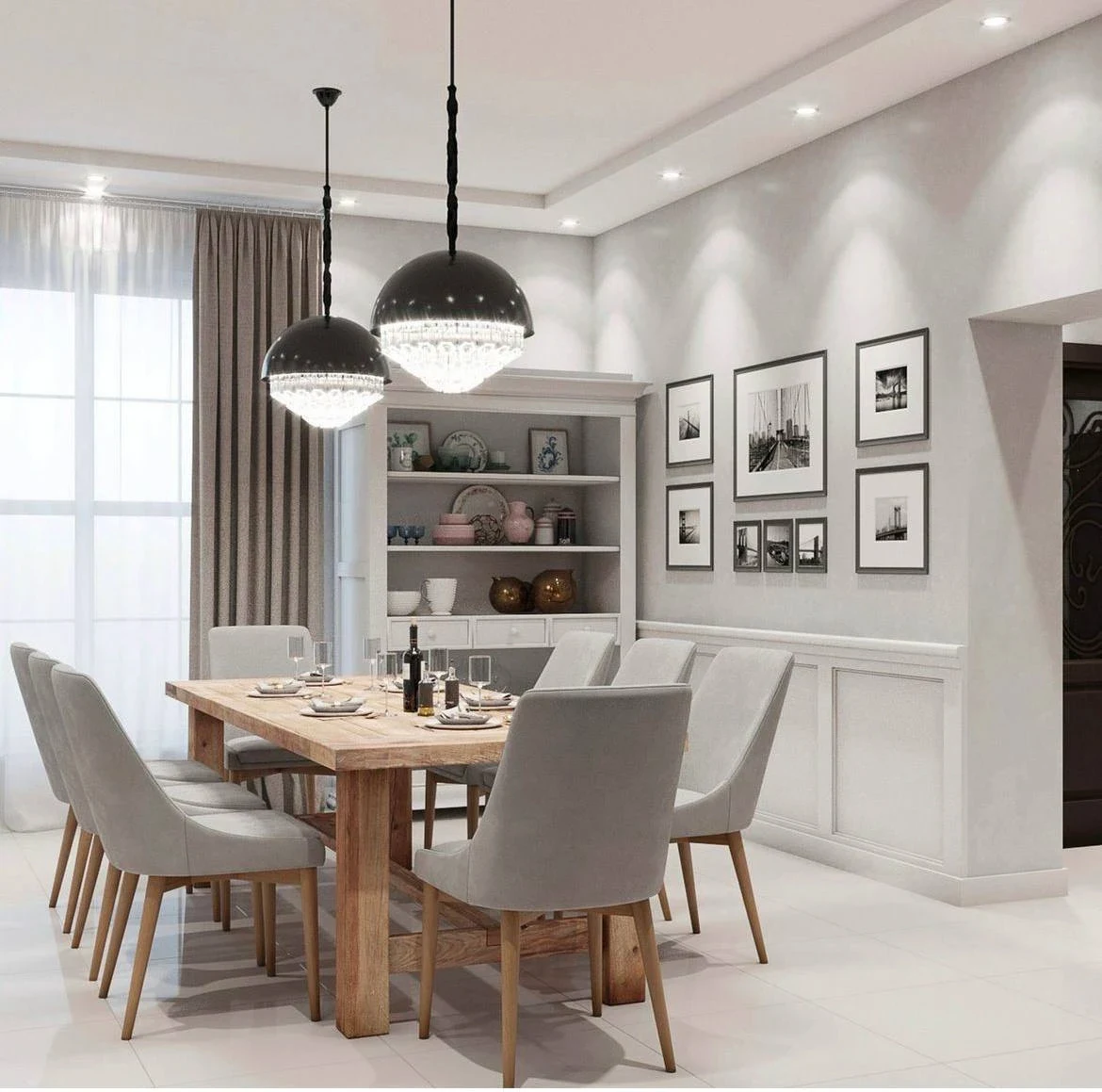 Дизайн-проекты кухни-гостиной