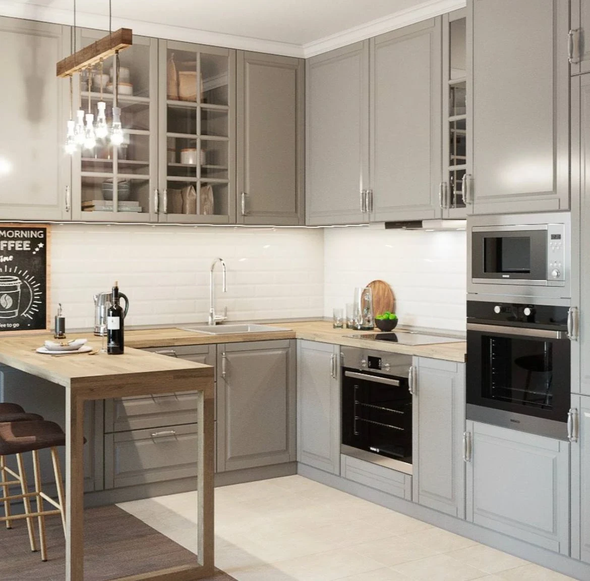 Дизайн-проекты кухни-гостиной