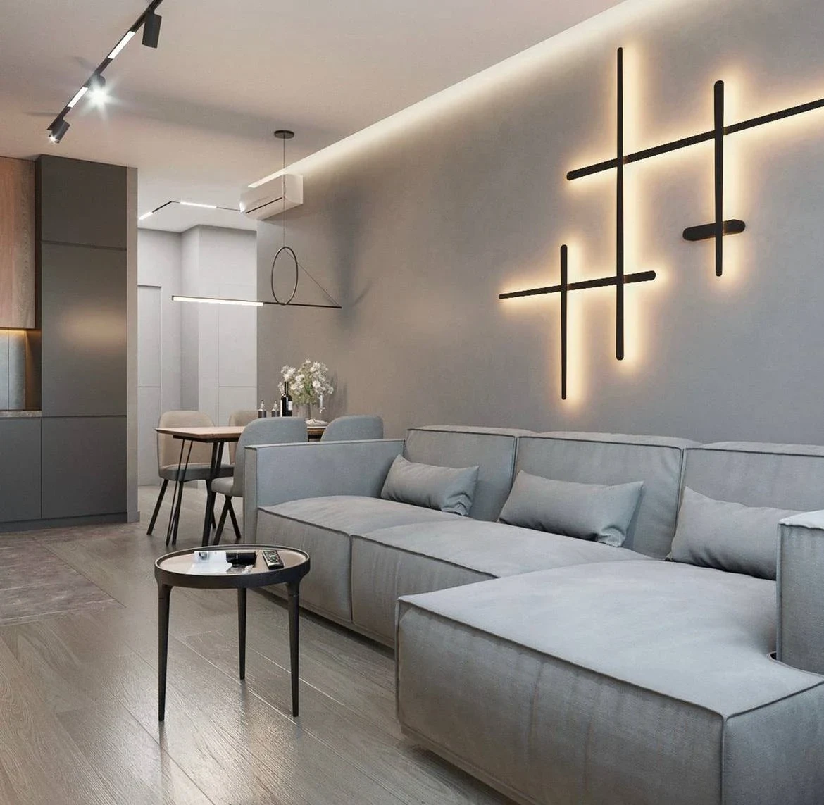 Дизайн-проекты кухни-гостиной