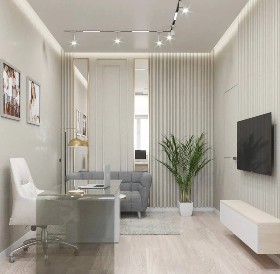 Кабинет блогера с тремя сценариями съемок