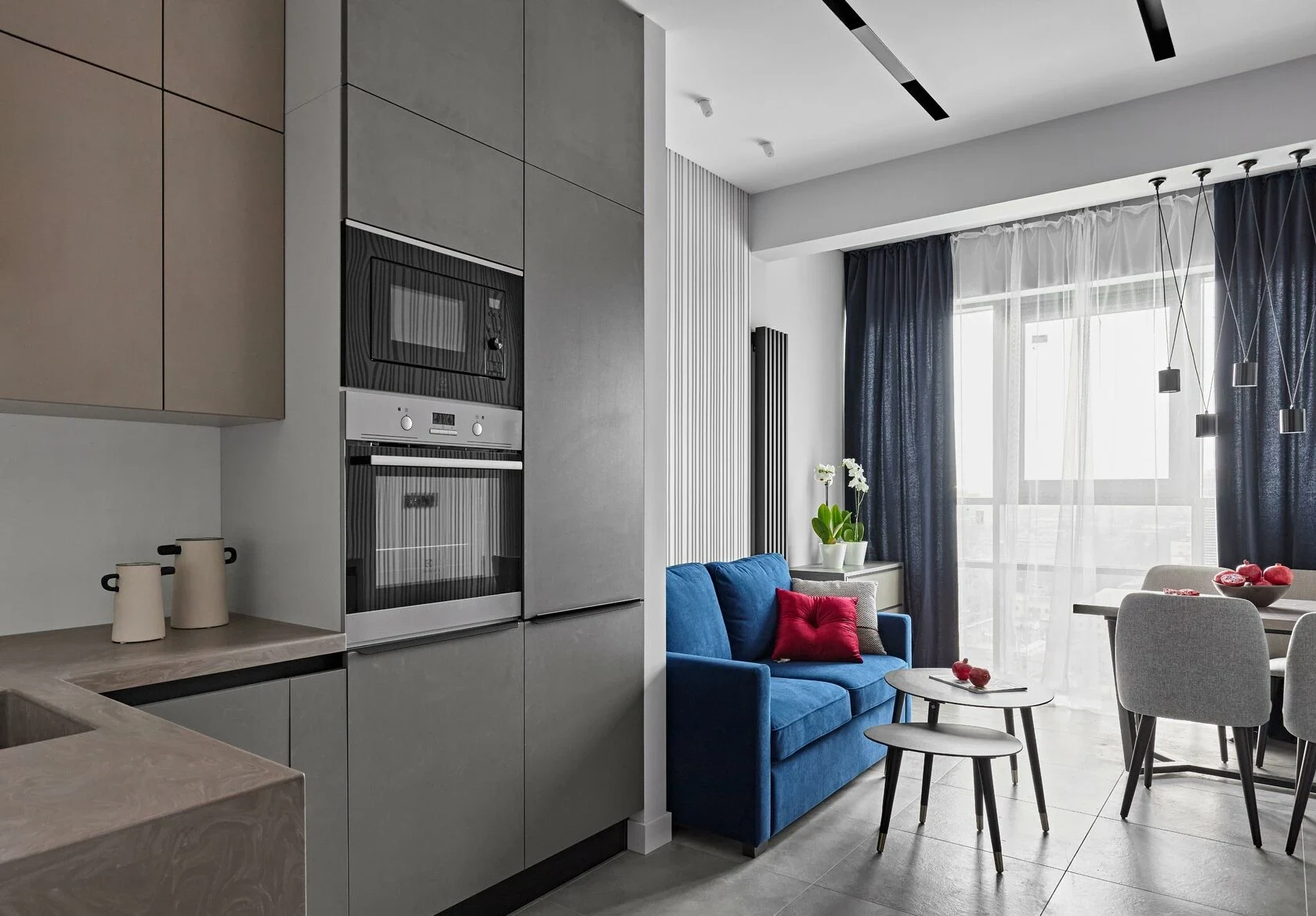 Квартира в ЖК "Дом на набережной", 64 кв.м.