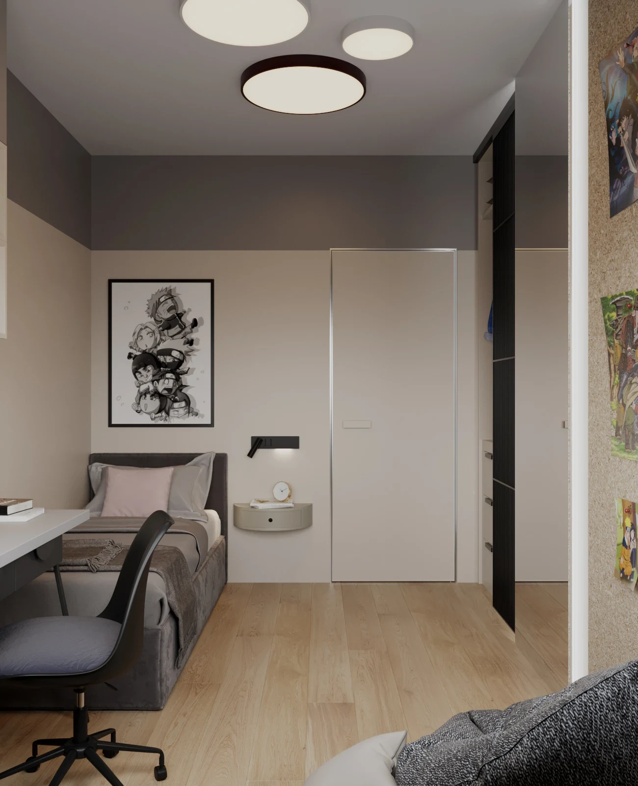 Дизайн-проект в ЖК Main House, 100 кв.м