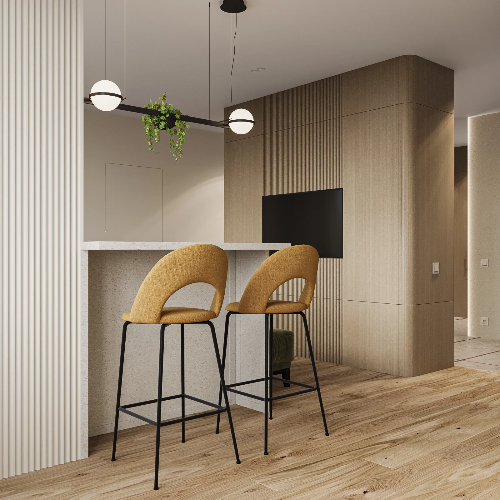 Дизайн-проект в ЖК Main House, 100 кв.м