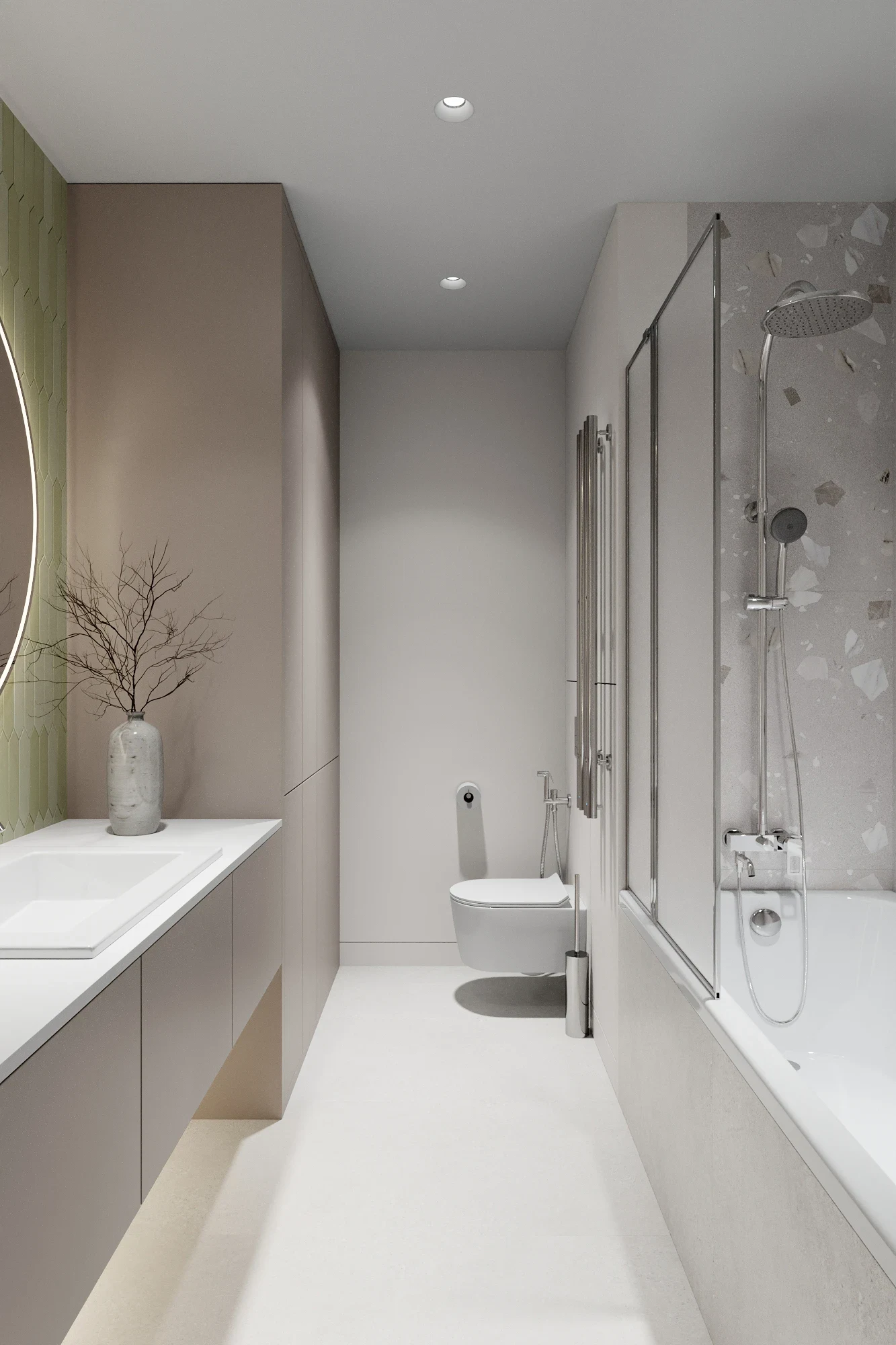 Квартира на улице Фонвизина, 83 кв. м.