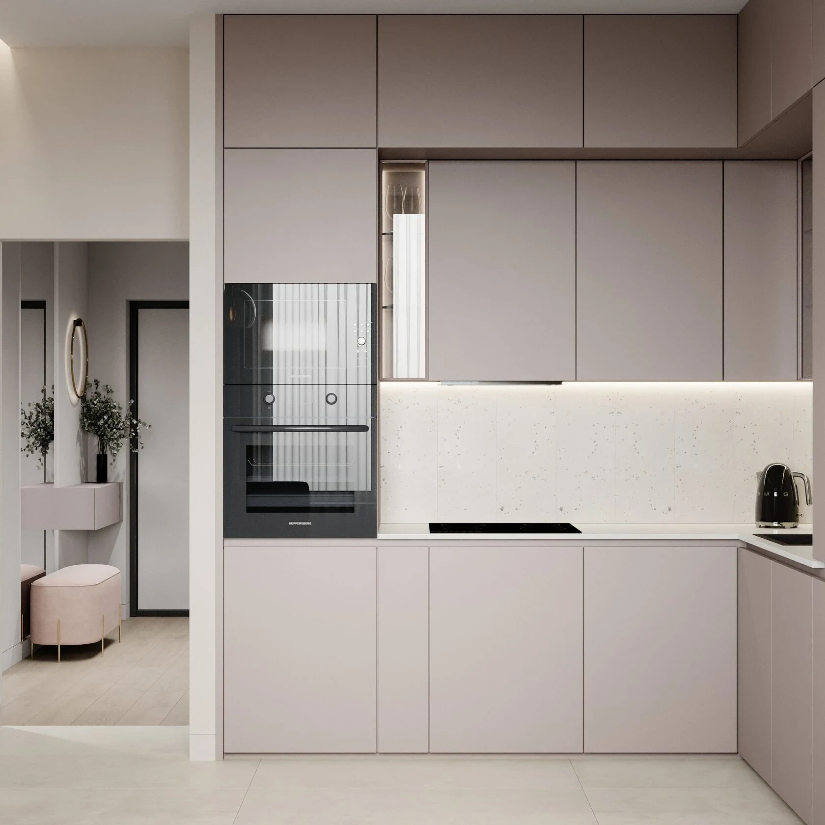Квартира на улице Фонвизина, 83 кв. м.