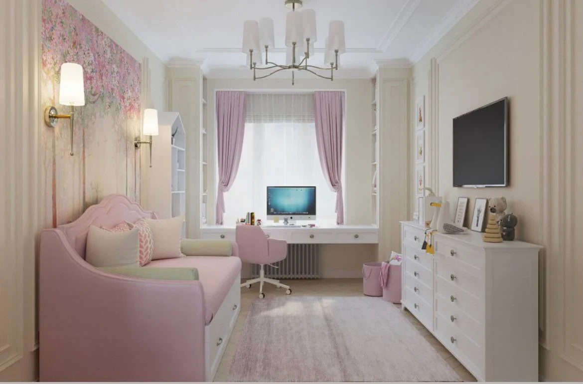 Нео классика в пастельных тонах