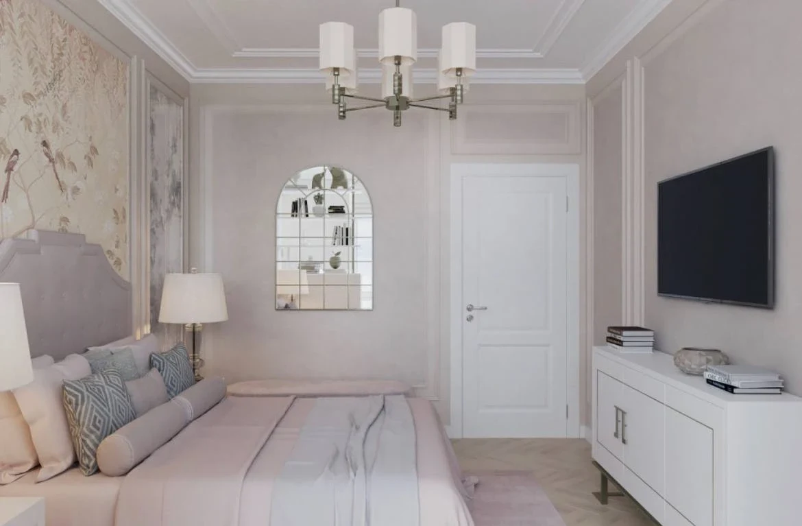 Нео классика в пастельных тонах