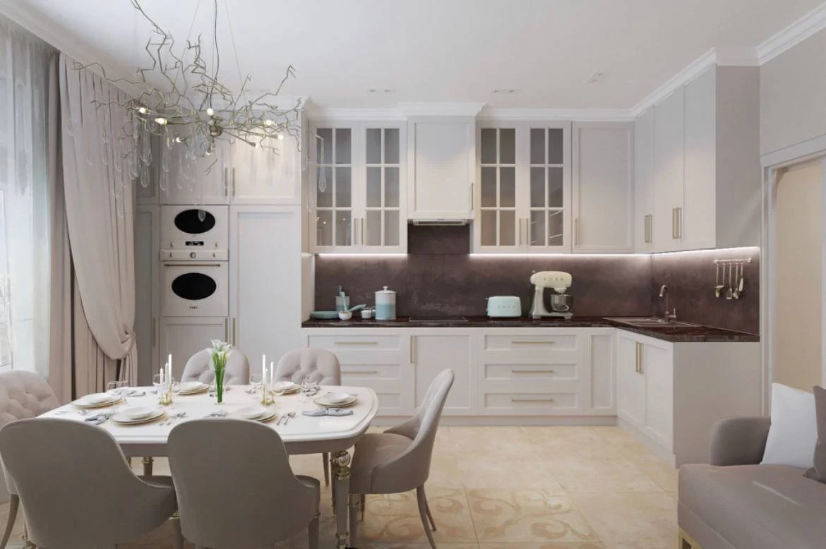 Нео классика в пастельных тонах