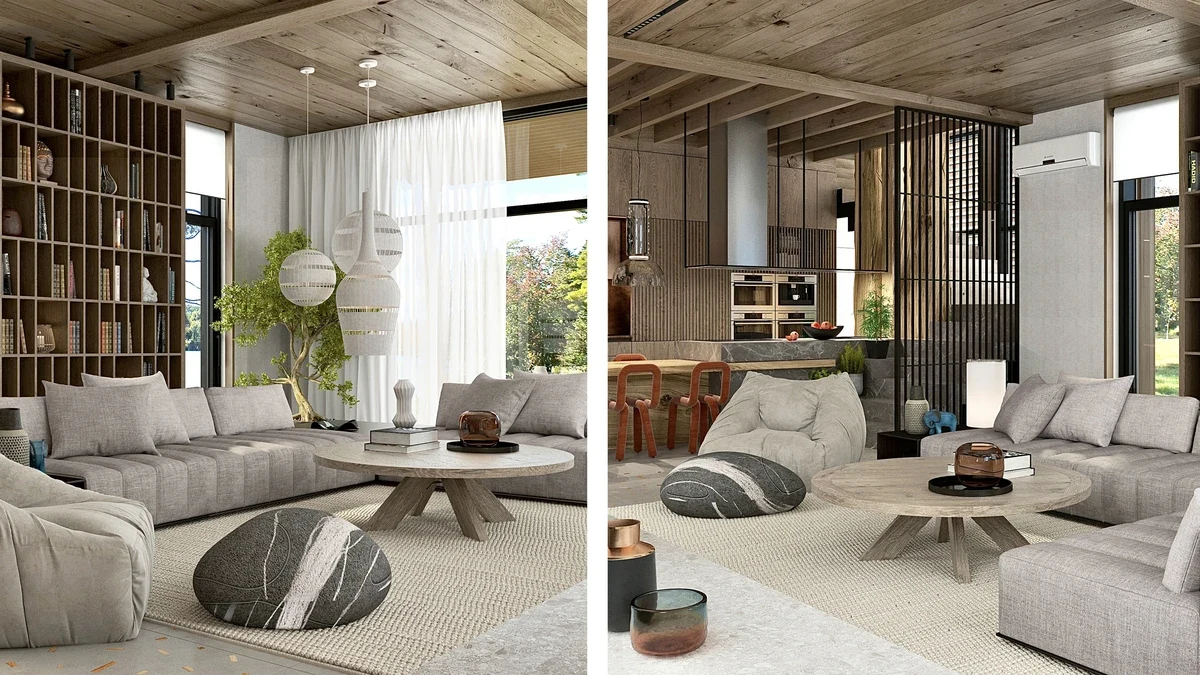 ИНТЕРЬЕР VILLA “SANSARA” Г. САРАТОВ