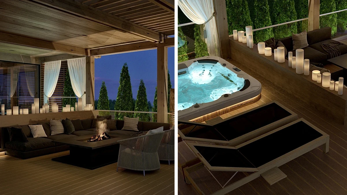 ИНТЕРЬЕР VILLA “SANSARA” Г. САРАТОВ