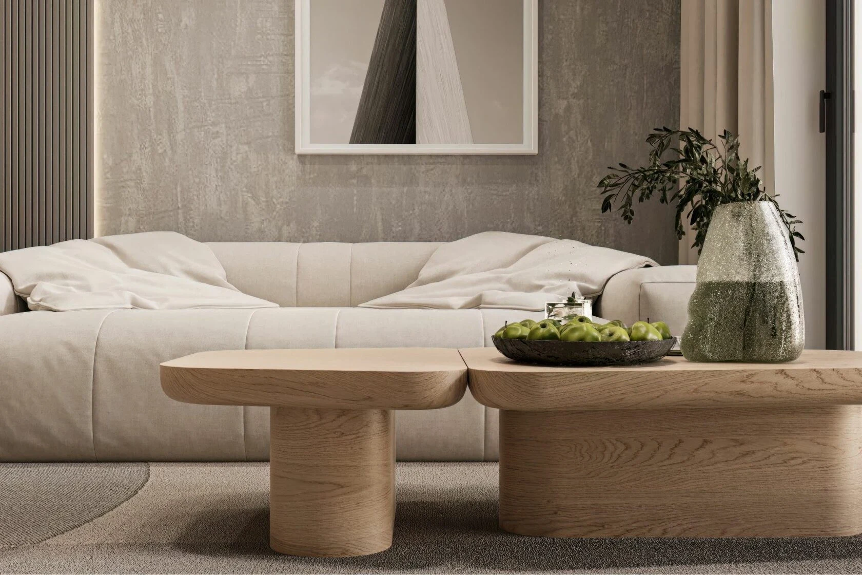 Брутальная однушка в современном стиле с элементами неоклассики