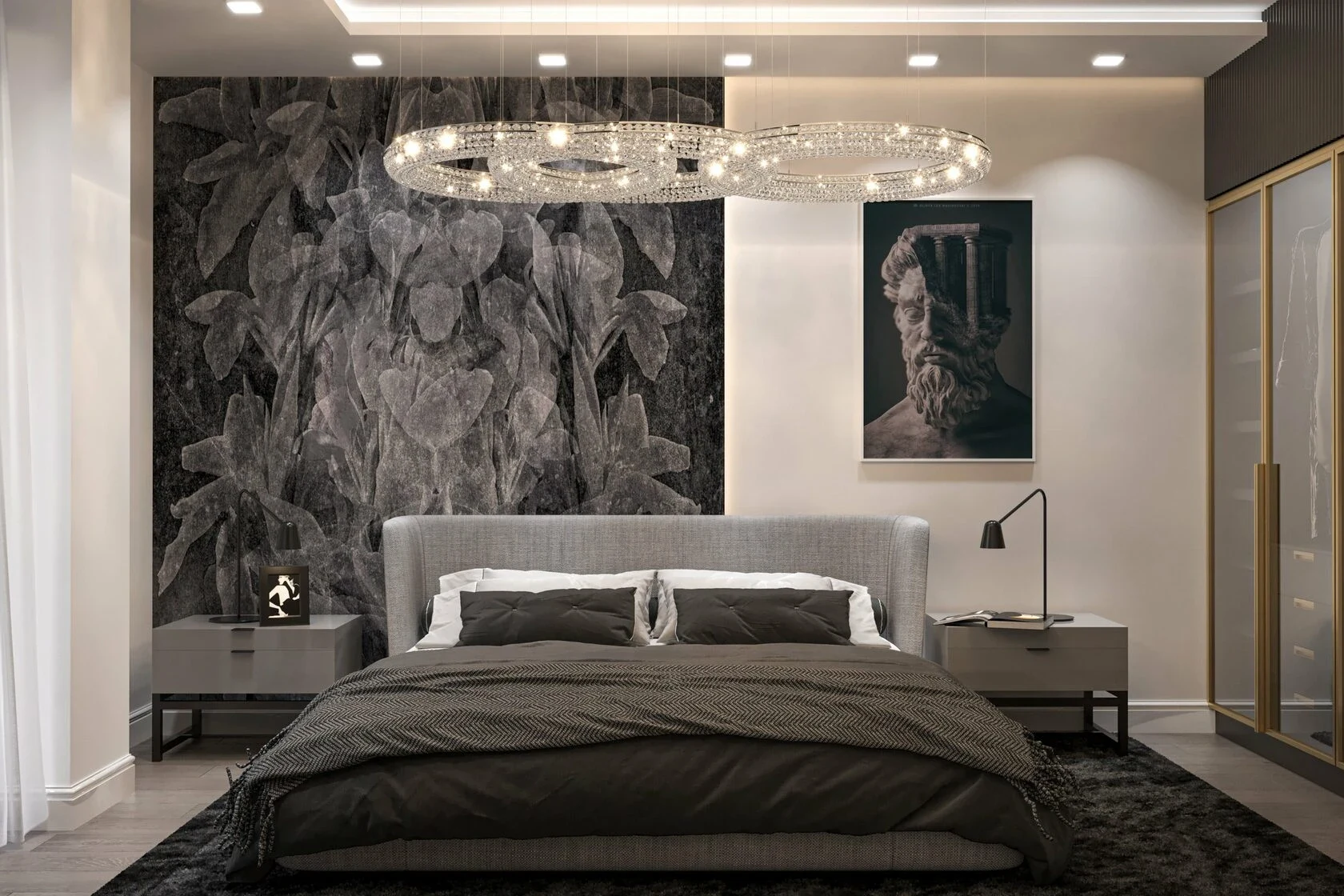 2-комнатная квартира в стиле ар-деко