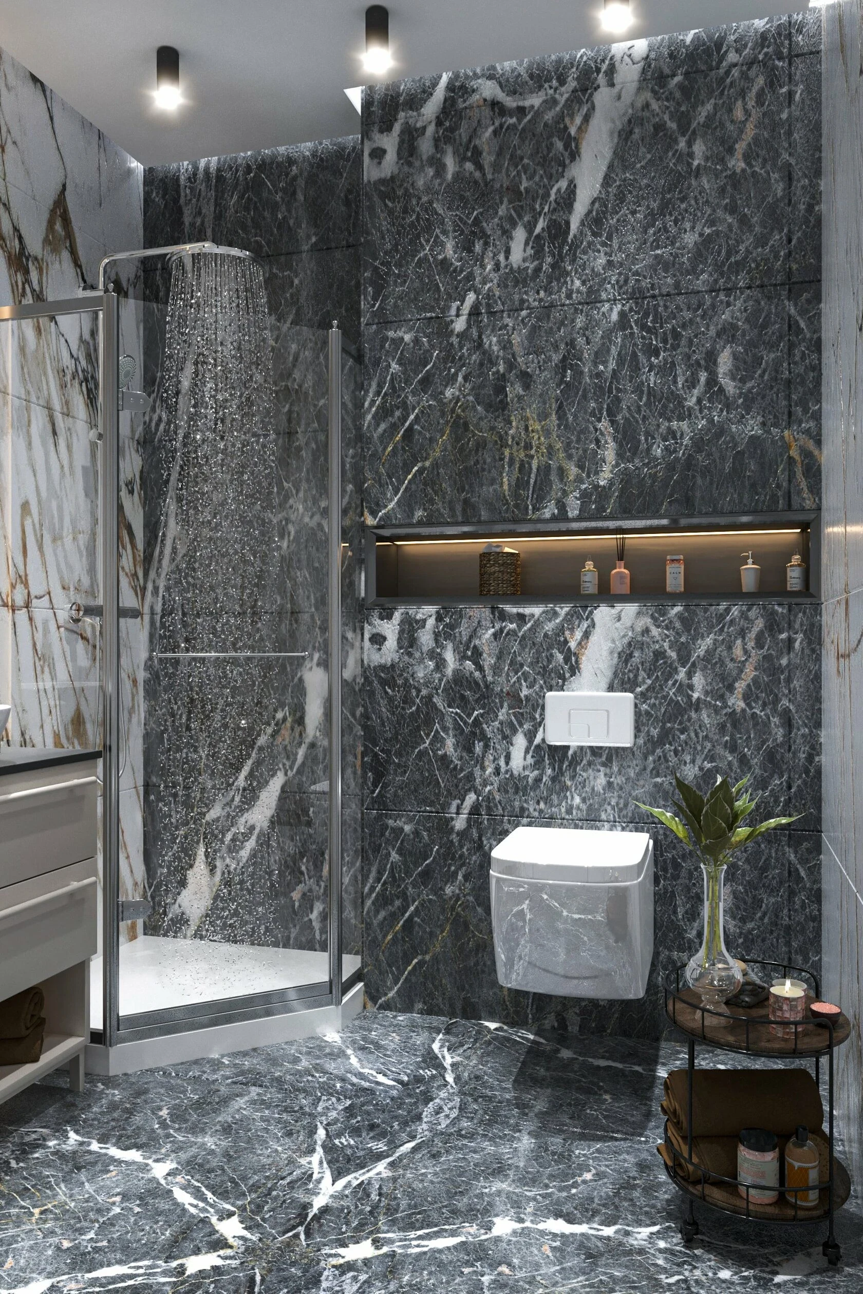 4-комнатная квартира в стиле неоклассика с элементами ар-деко